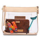 Consuela Women's Clear Diego Downtown Crossbody DTXB5416PLSOOS