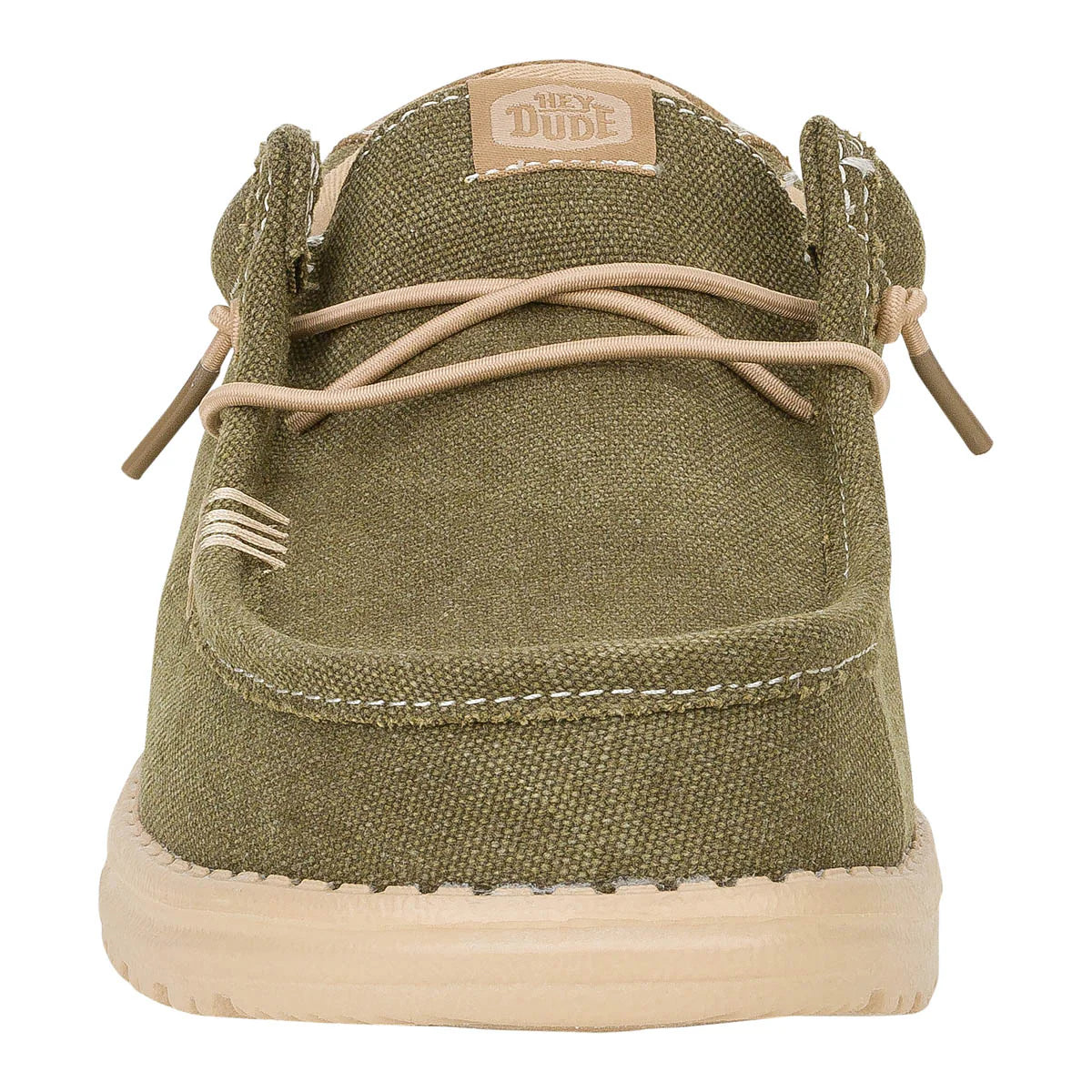 Men's Hey Dude Wally Workwear Dusky Green and Irish Cream 43084-3YT