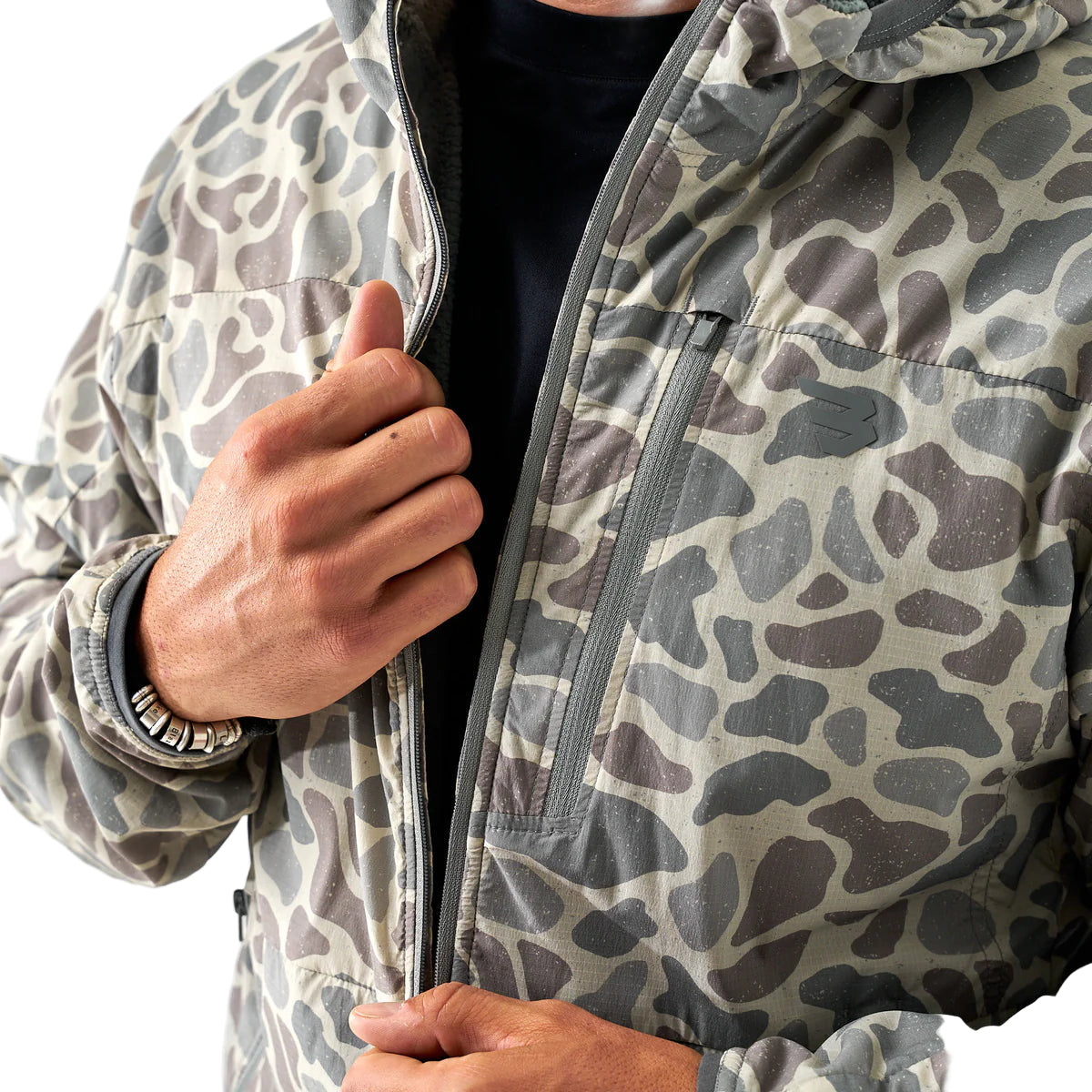 Men's Burlebo Classic Deer Camo Powder Ridge Jacket