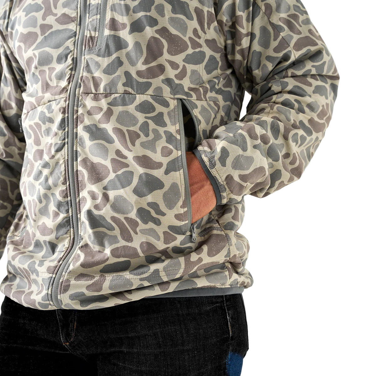 Men's Burlebo Classic Deer Camo Powder Ridge Jacket