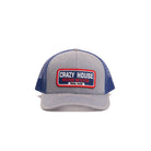 Crazy House Unisex Grey and Blue Cap with Outfitter Patch - Crazy House Western Wear