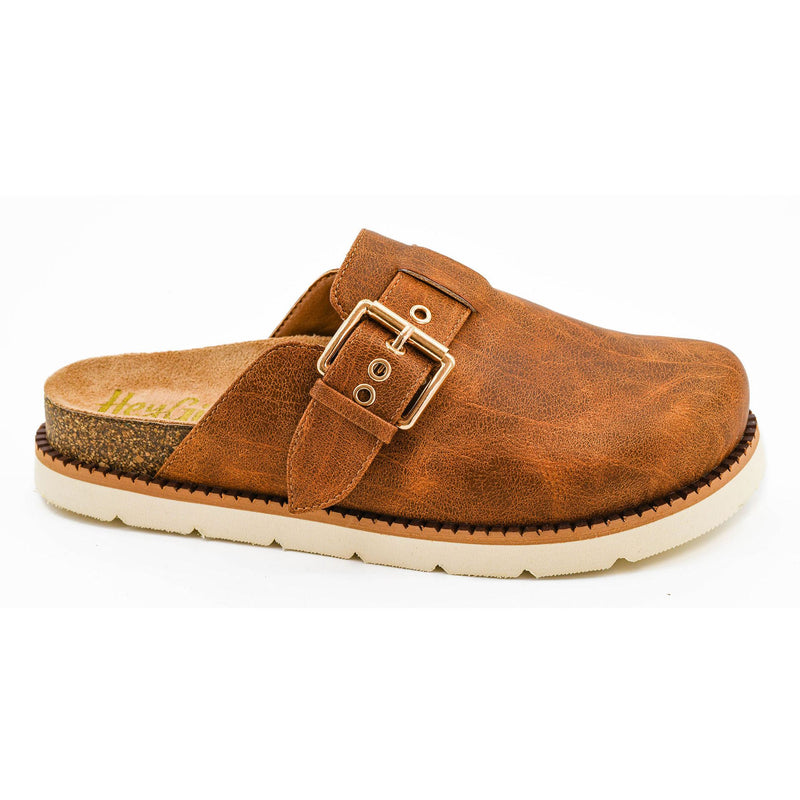 Women's Corky's Cognac Potato Shoes 10-0217-COGN