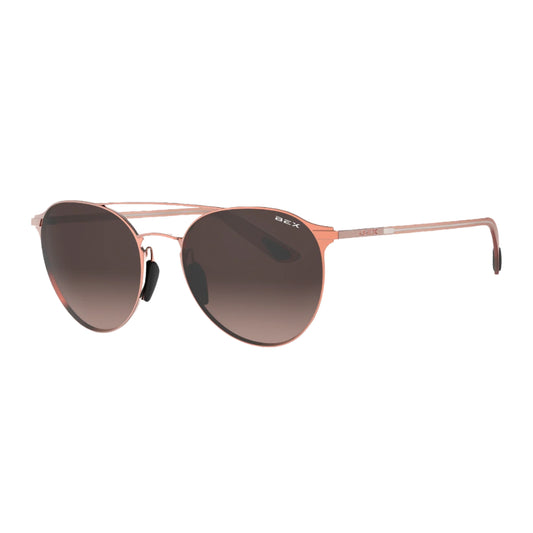 Women's Bex "Demi OTG" Rose Gold and Brown Sunglasses S168RB