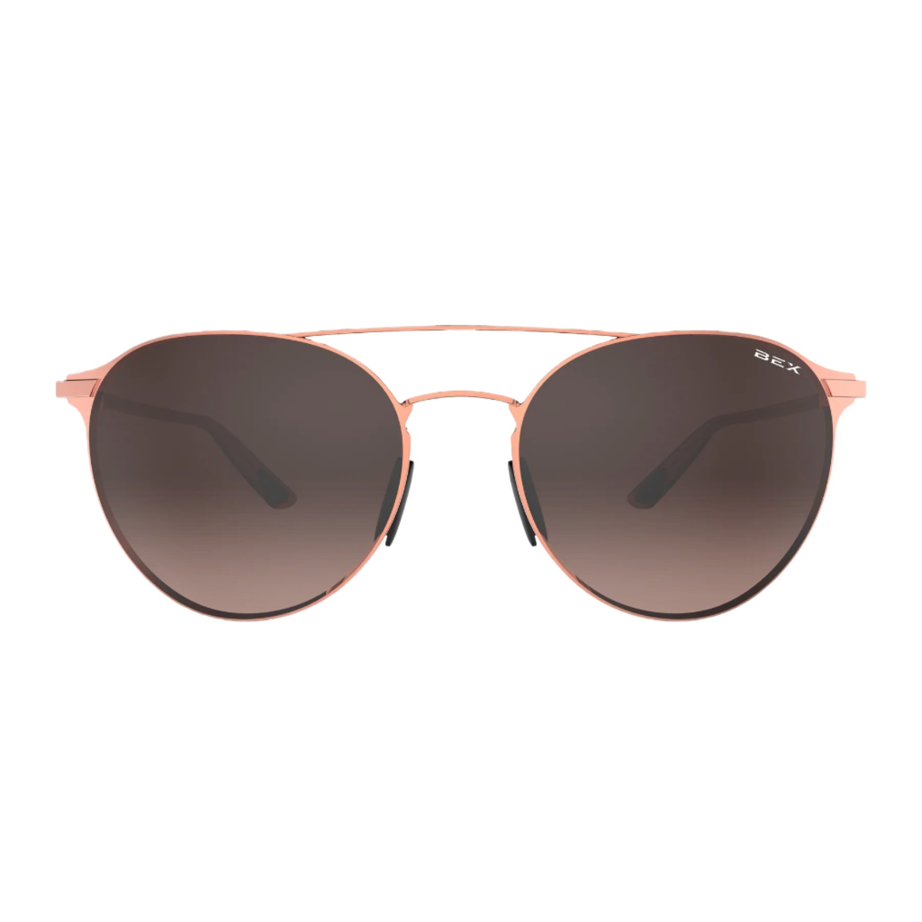 Women's Bex "Demi OTG" Rose Gold and Brown Sunglasses S168RB - Crazy House Western Wear