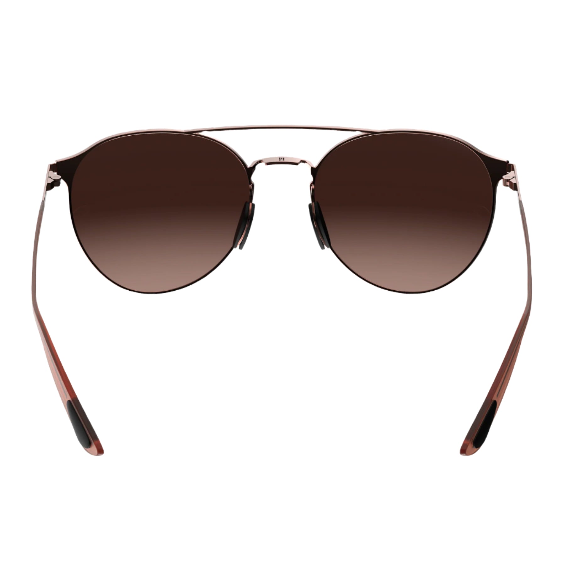 Women's Bex "Demi OTG" Rose Gold and Brown Sunglasses S168RB - Crazy House Western Wear