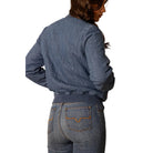 Women's Kimes Ranch Light Indigo Marino Bomber Jacket
