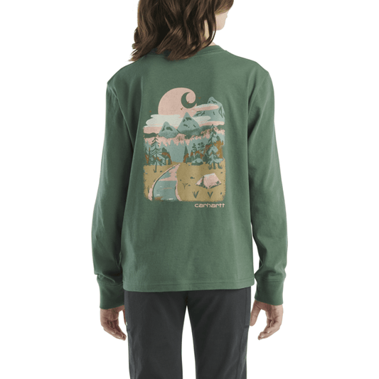 Carhartt Girls' Long Sleeve Graphic Tee