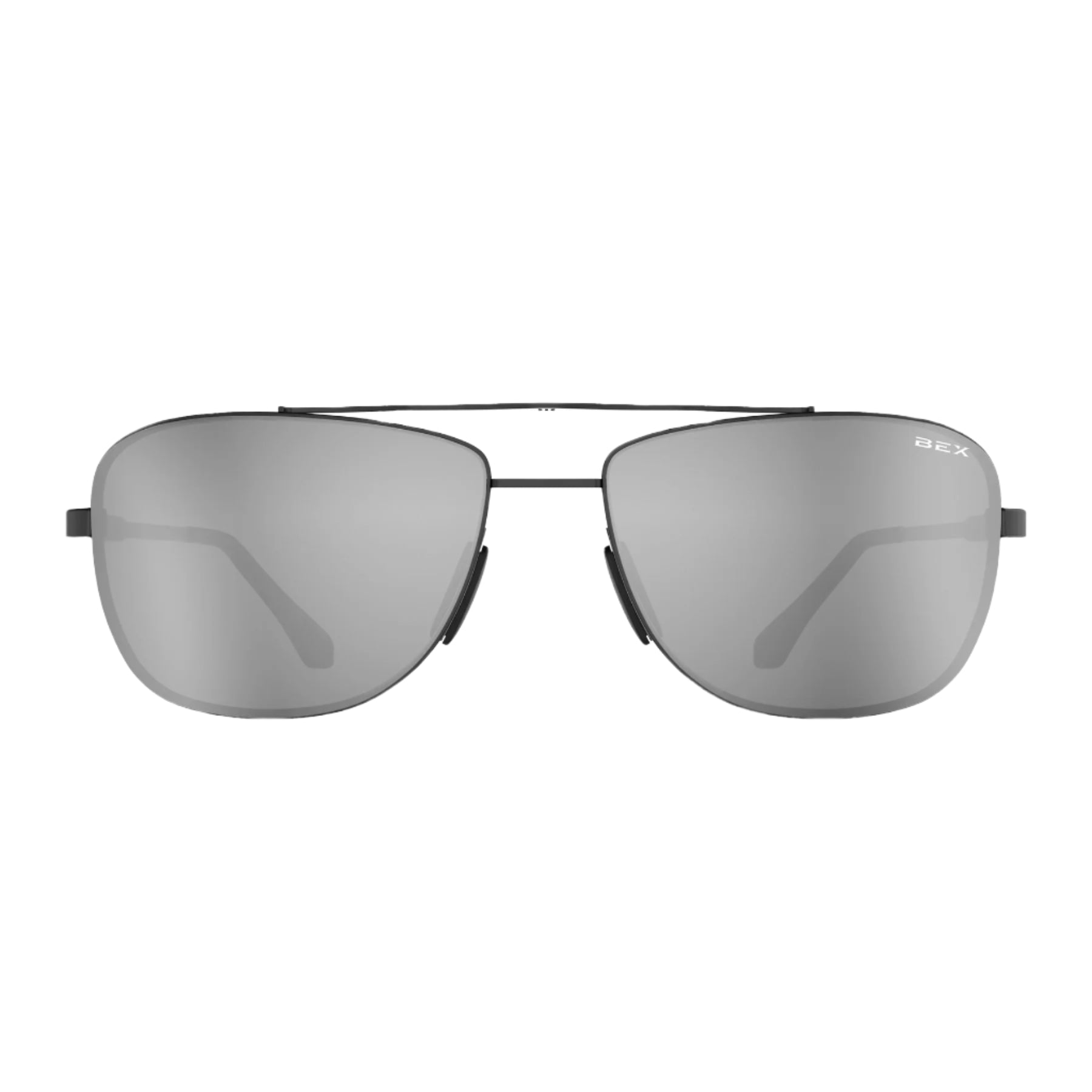 Men's Bex "Draeklyn OTG" Black Gray and Silver Sunglasses S167BGS - Crazy House Western Wear