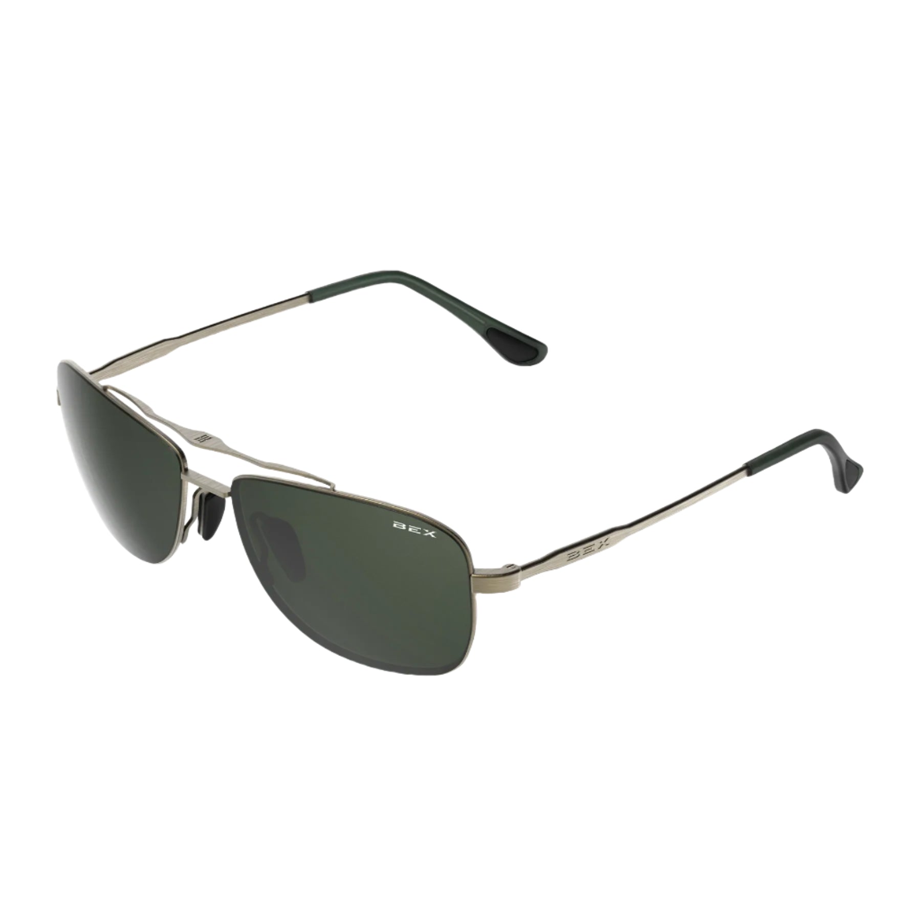 Men's Bex "Draeklyn OTG" Broze And Forest Sunglasses S167BF - Crazy House Western Wear