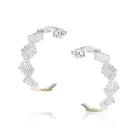 Women's Montana Silversmiths Painted Sky Hoop Earrings ER6154