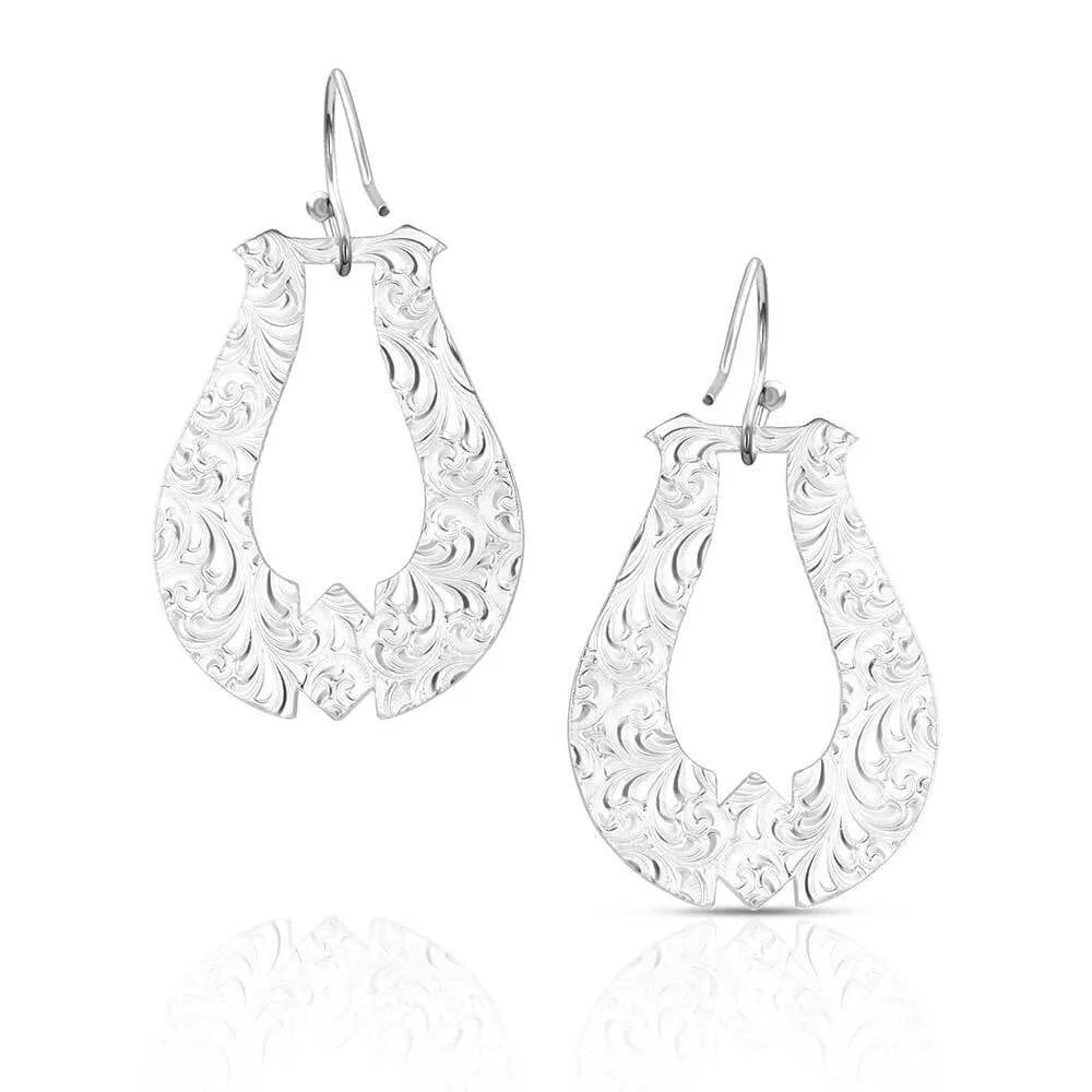 Women's Montana Silversmiths Callie's Turquoise Trail Earrings ER6166