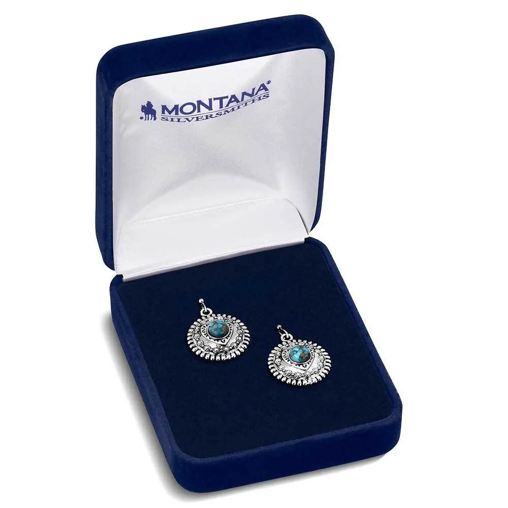 Women's Montana Silversmiths Love For You Turquoise Earrings ER6192