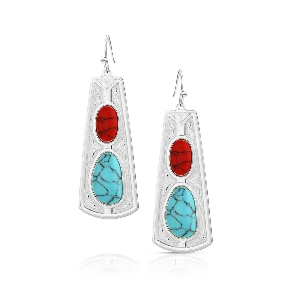 Women's Montana Silversmiths Cowgirl Harmony Earrings ER6238