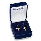 Women's Montana Silversmiths Dorado Cross Earrings ER6318
