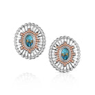 Women's Montana Silversmiths Turquoise Sunburst Earrings ER6399