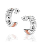 Women's Montana Silversmiths High Prairie Hoop Earrings ER6446