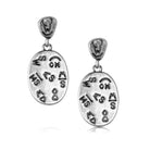 Montana Silversmiths Women's Boot Stitch Turquoise Earrings ER6604