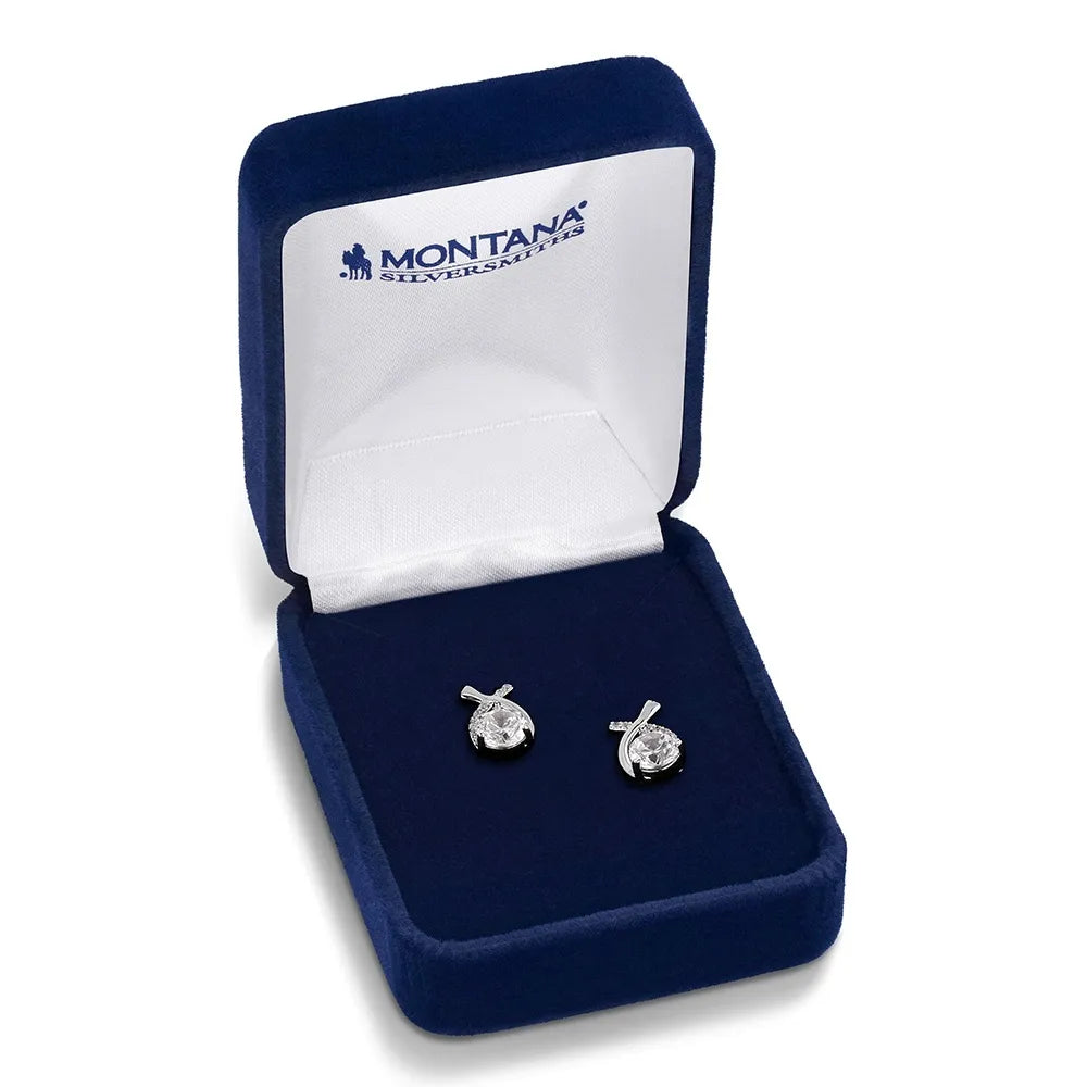 Montana Silversmiths Women's Faithful Stream Earrings ER6626