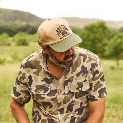 Men's Poncho Eagle and Trout Cap