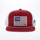 Men's Hooey "Liberty Roper" Red/White with 1776 Flag Patch2655T-RDWH