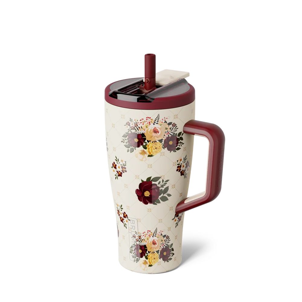 Brumate Quilted Floral 30oz Era Flip Tumbler DWEF30QFL
