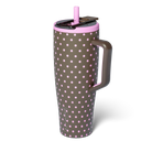 Brumate Era Flip 40oz Mocha Dot Leak Proof Tumbler DWEF40MCD