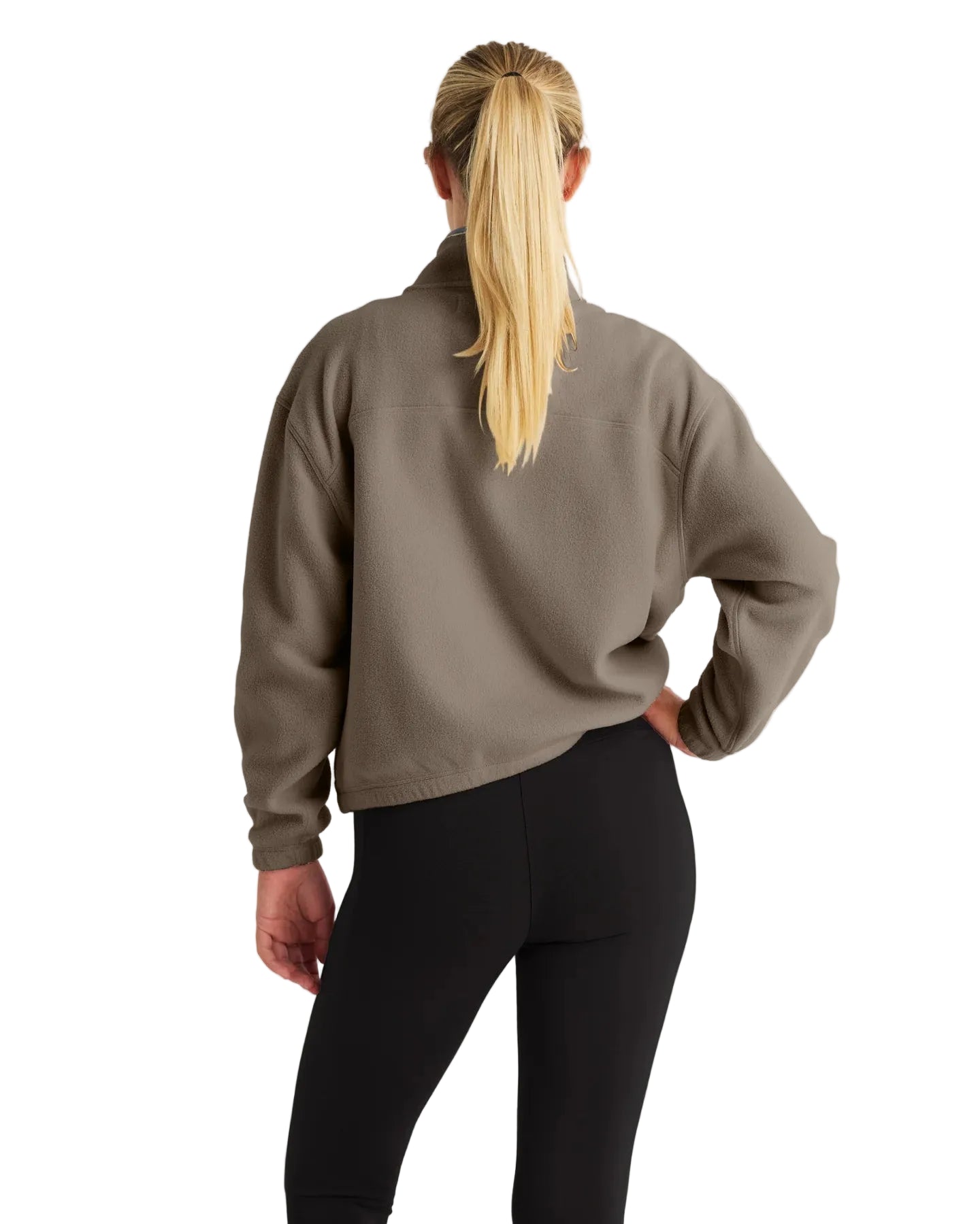 Free Fly Women's Fossil Ashridge Fleece Half Zip Pullover F0004-41