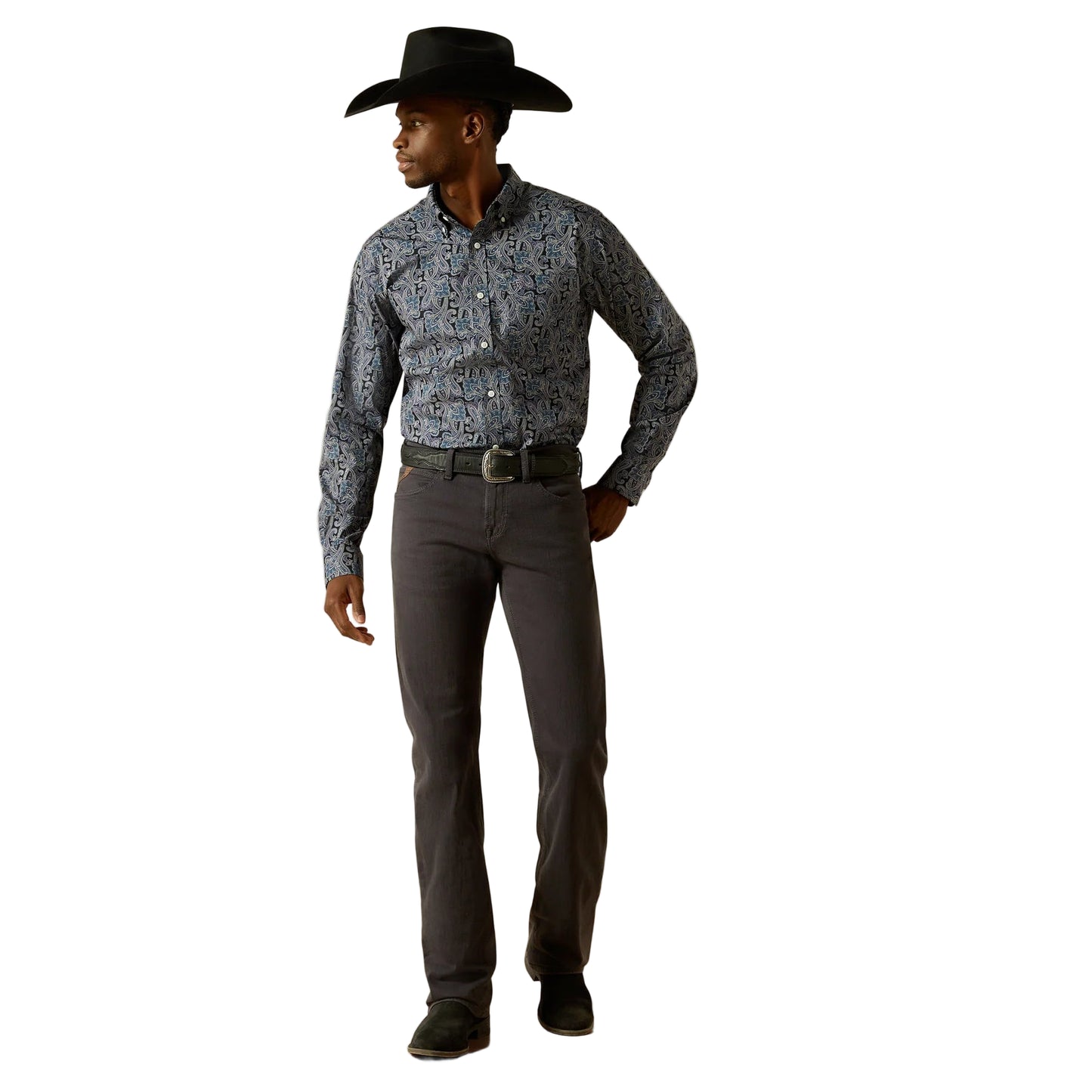 Men's Ariat Wrinkle Free Dex Fitted Shirt 10062200