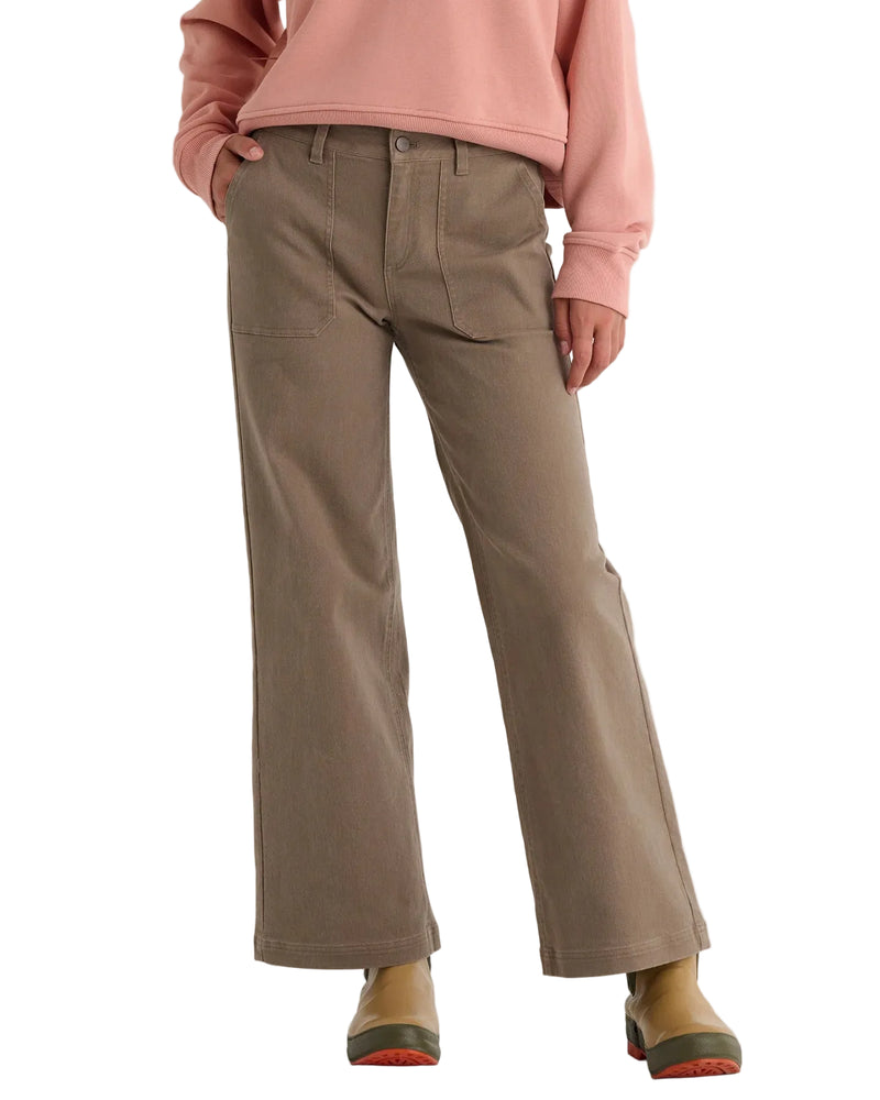 Free Fly Women's Fossil Folly Twill Wide Leg Pants FF663-41