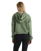 Free Fly Heather Olivine Bamboo North Coast Fleece Full Zip Hoodie FF667-C027