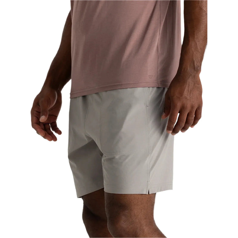 Men's Free Fly Bamboo-Lined Active Breeze Shorts MLABS-7-316 - Crazy House Western Wear