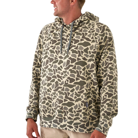 Men's Burlebo Classic Deer Camo Fleece Hoodie