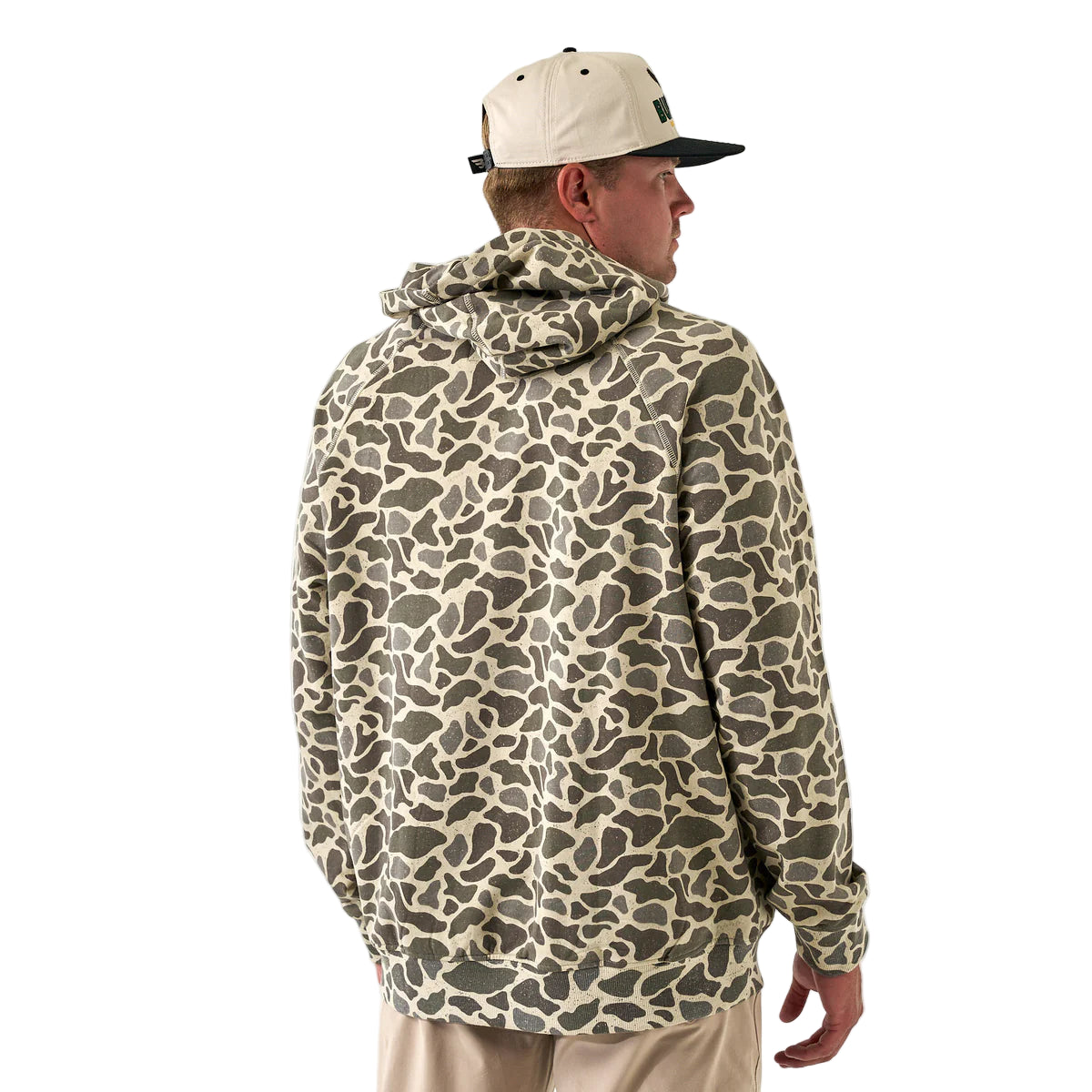 Men's Burlebo Classic Deer Camo Fleece Hoodie