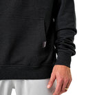 Men's Burlebo Heather Black Fleece Camo Signature Logo Hoodie 
