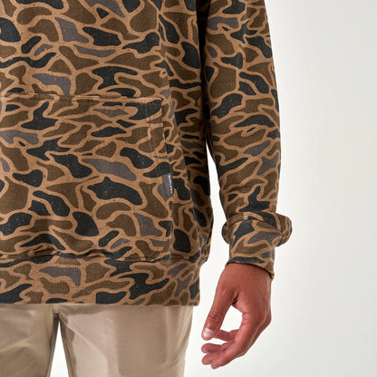 Men's Burlebo Gauge Camo Fleece Hoodie