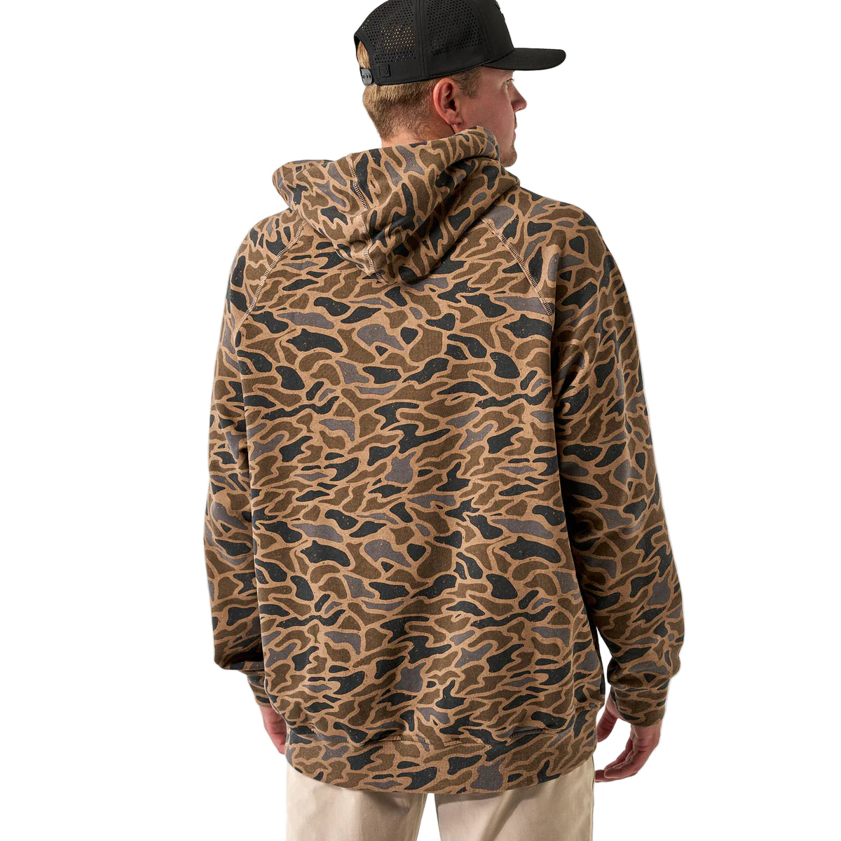Men's Burlebo Gauge Camo Fleece Hoodie