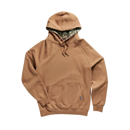 Men's Burlebo Heather Brown Fleece Hoodie