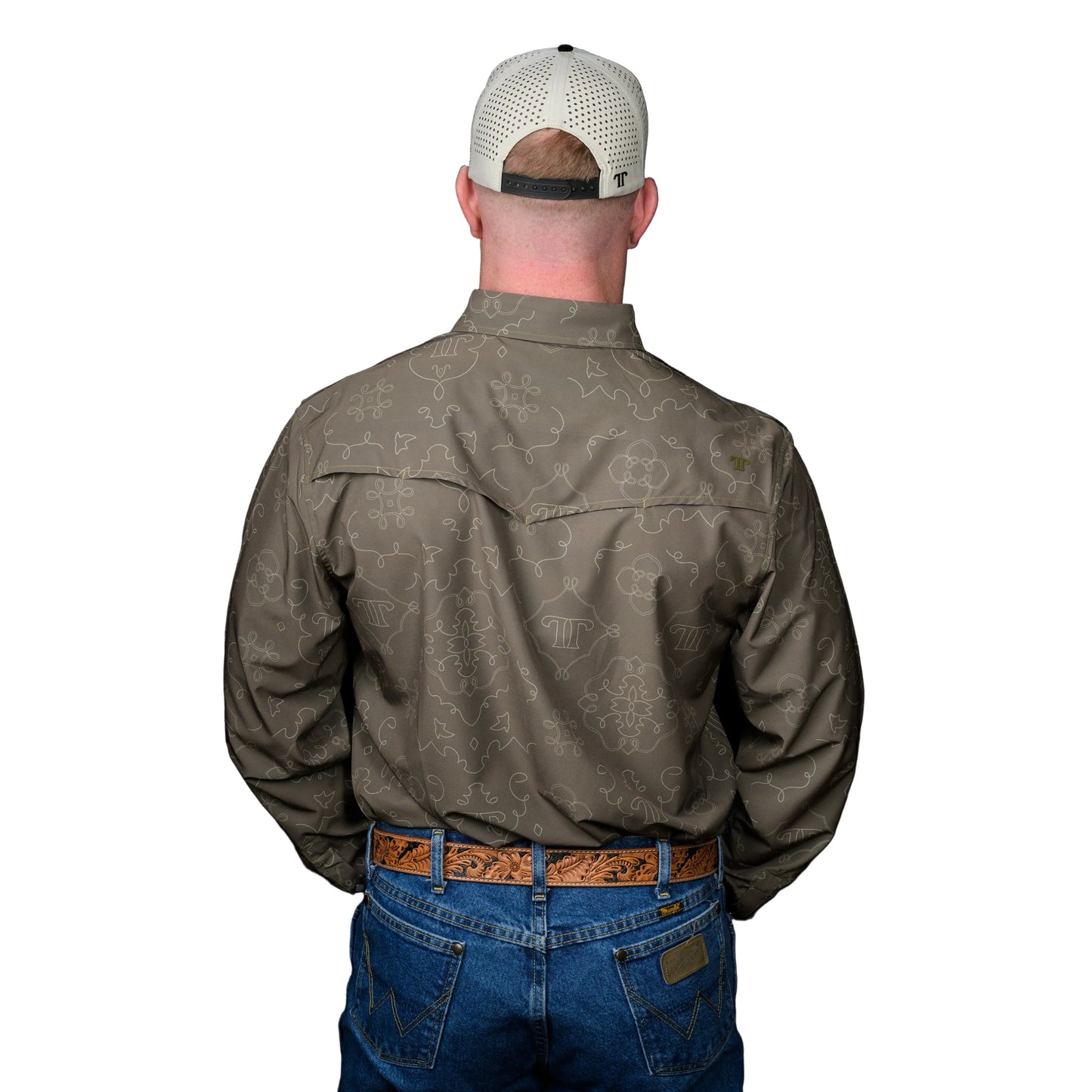 Men's Ferrell "The Carson" Long Sleeve Snap Shirt FPL1002560