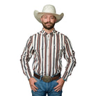 Men's Ferrell Long Sleeve "The Wayne" Snap Shirt FPL1026067