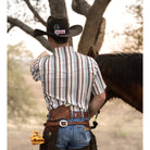 Men's Ferrell White Short Sleeve Snap "The Brooks" Shirt FPS1026002