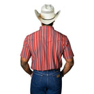 Men's Ferrell Short Sleeve Snap The Brooks in Red Shirt FPS1026003