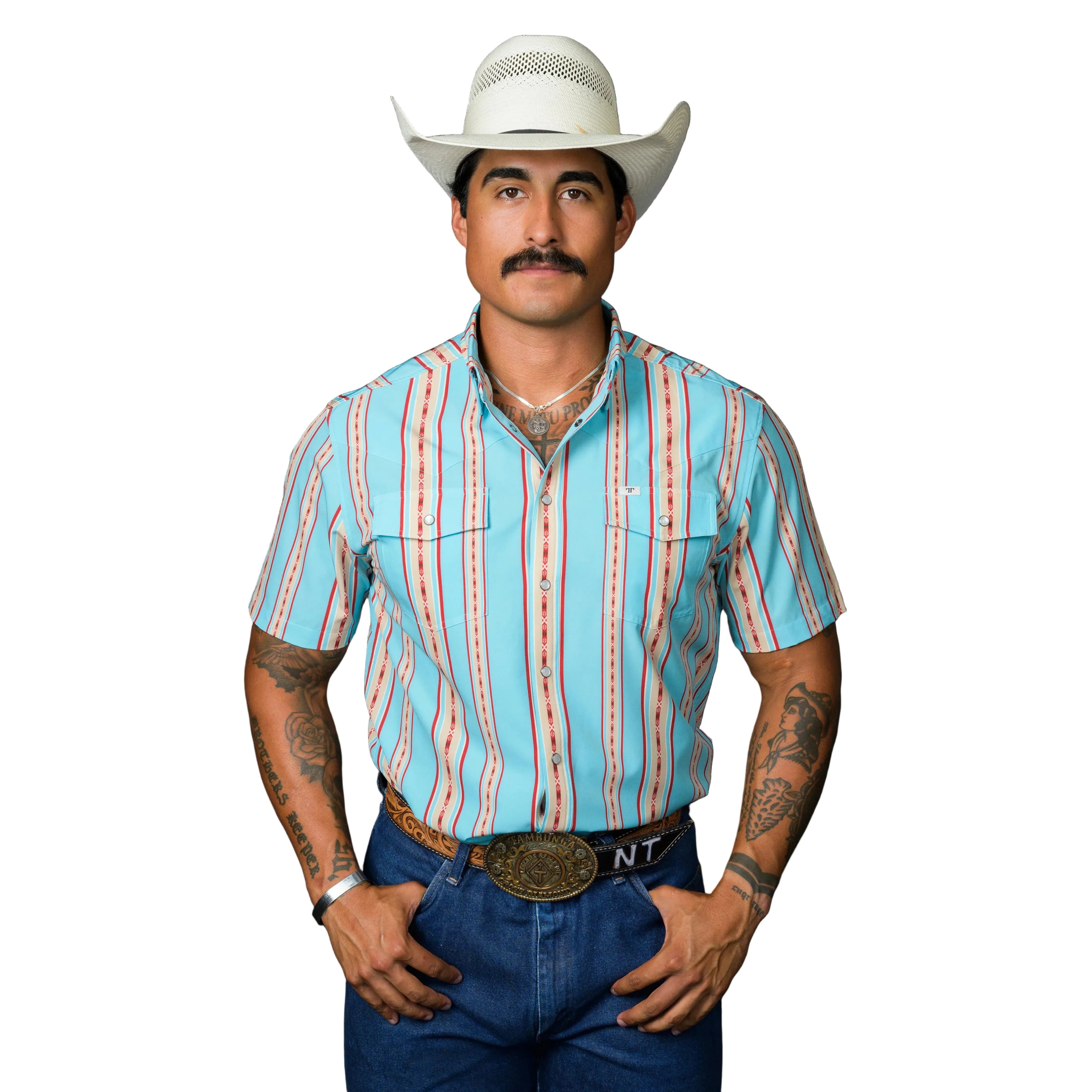 Men's Ferrell Short Sleeve The Santa Fe Shirt FPS1026027
