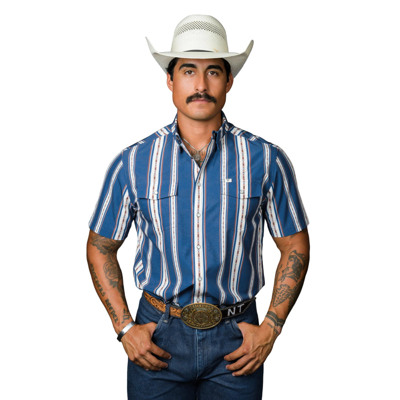 Men's Ferrell Short Sleeve "The Hudson" Snap Shirt FPS1026028