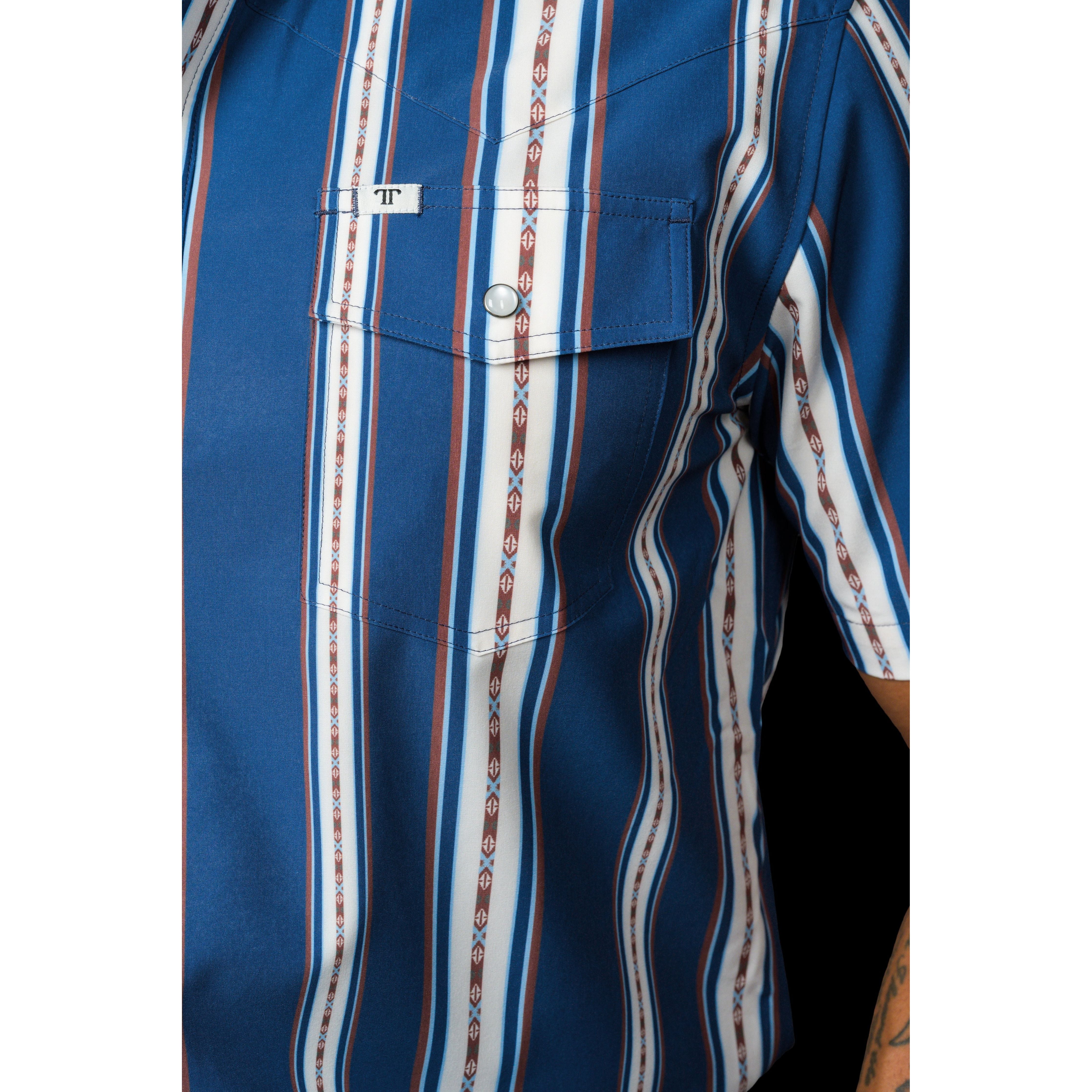 Men's Ferrell Short Sleeve "The Hudson" Snap Shirt FPS1026028