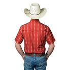 Men's Ferrell Short Sleeve Red "The Maverick" Shirt FPS1026065