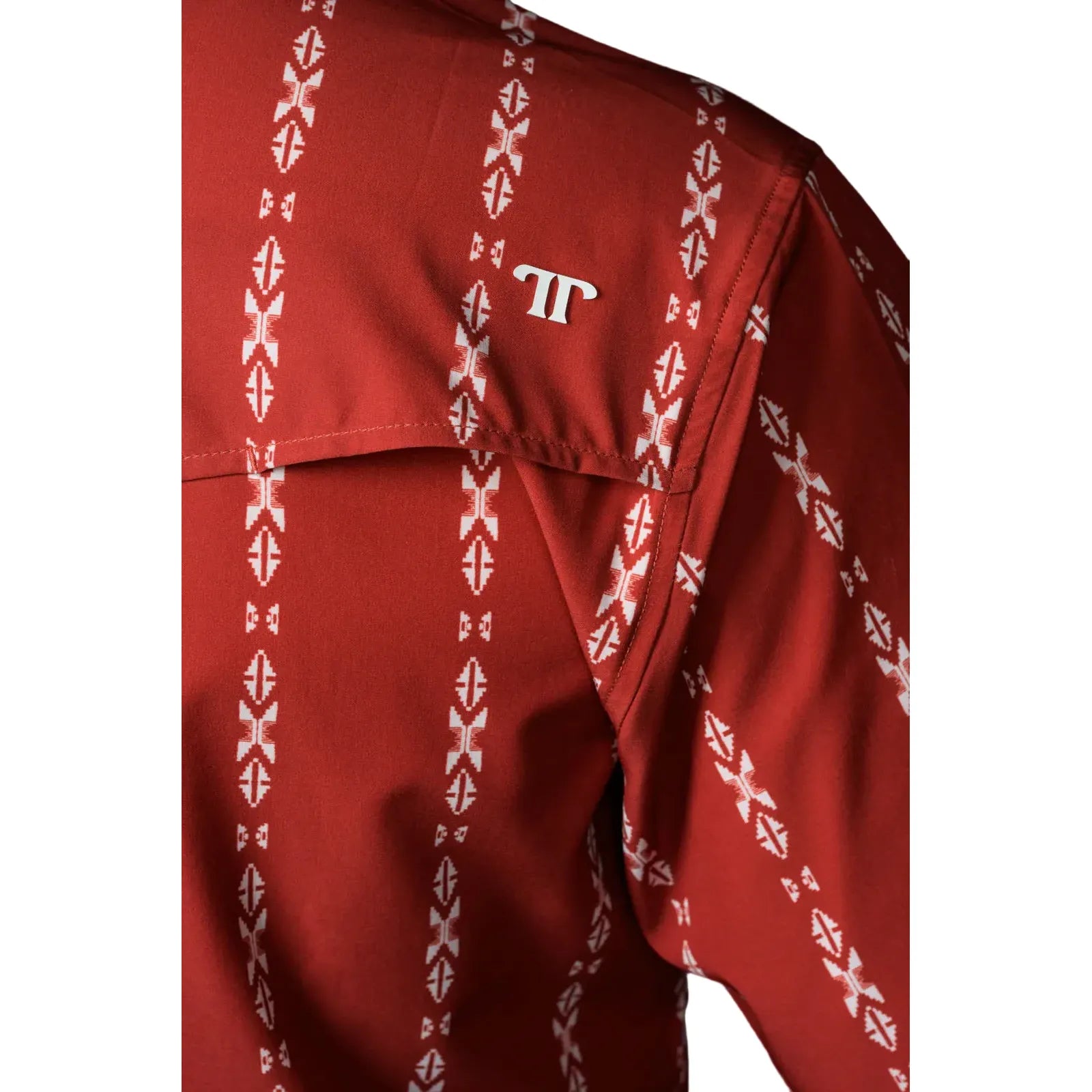 Men's Ferrell Short Sleeve Red "The Maverick" Shirt FPS1026065