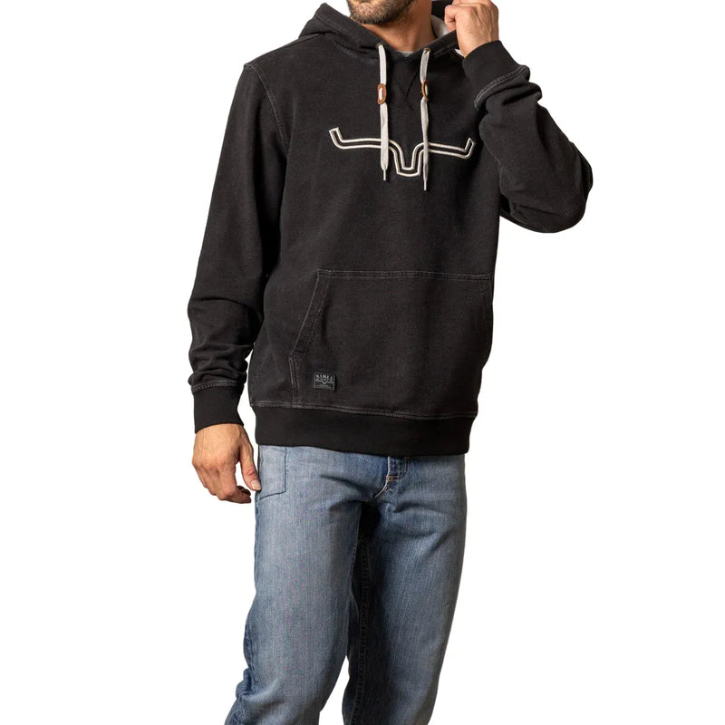 Men's Kimes Ranch Faded Black FTI Hoodie