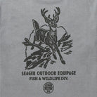Men's Seager F&W Divison Premium Tee Pigment Gray MTSU26PFWDIVPGRY