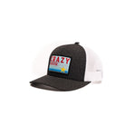 Crazy House Unisex Black and White Snapback with Outfitter Patch - Crazy House Western Wear