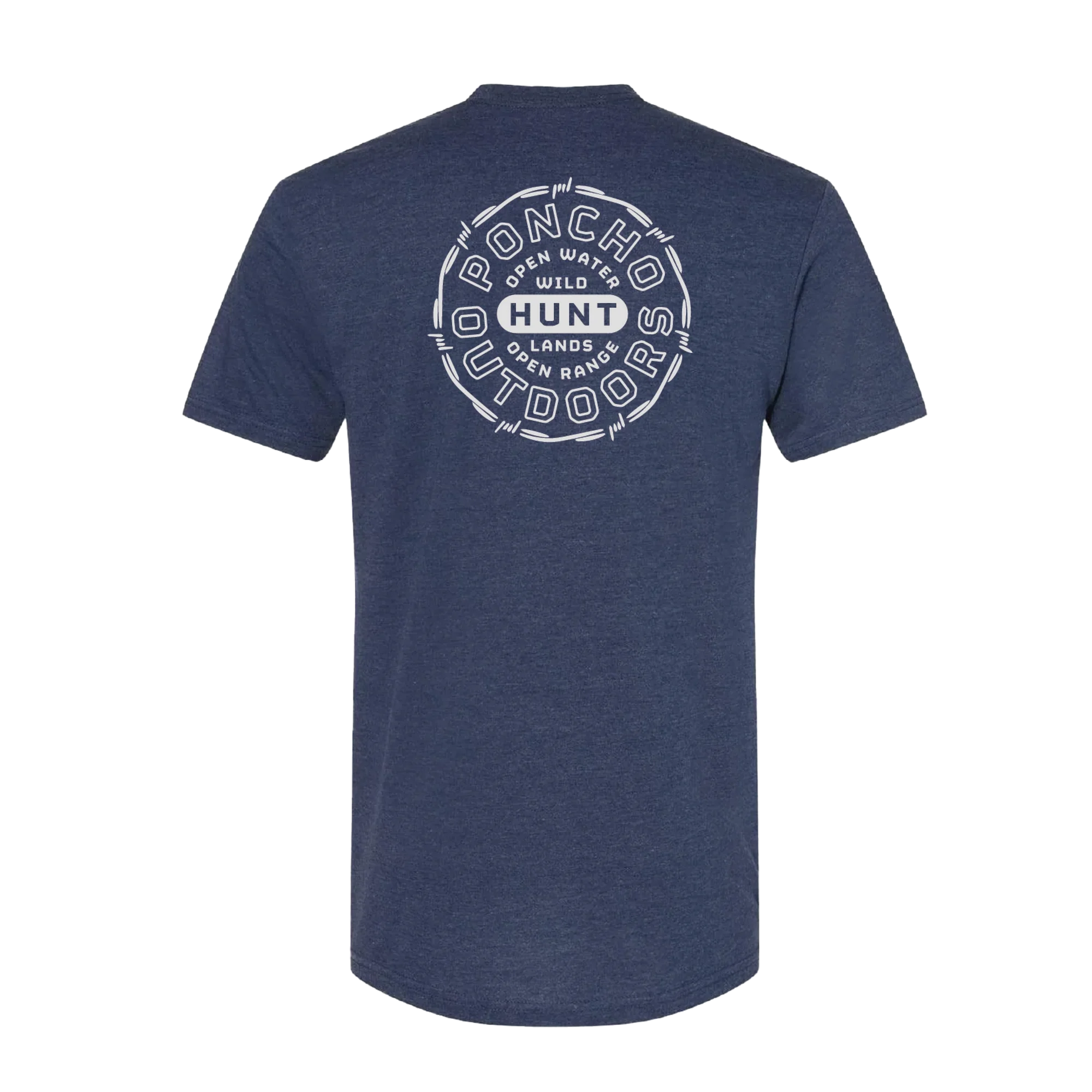 Men's Poncho Short Sleeve The Fence Line T-shirt 